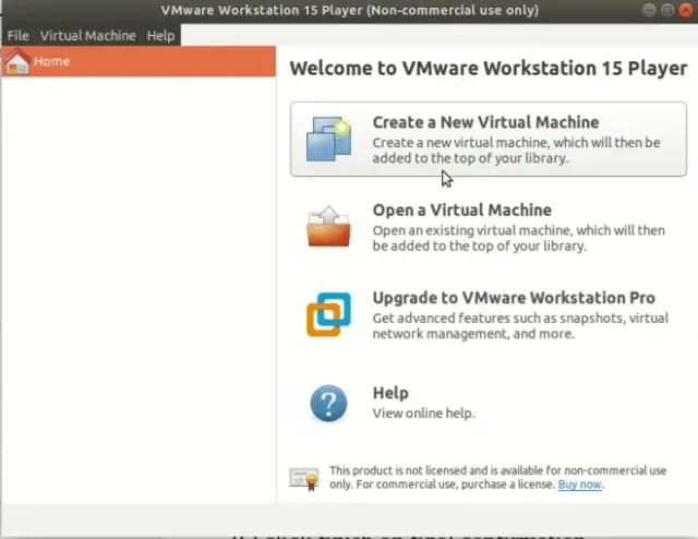 Vmware-install-ubuntu-new-vm