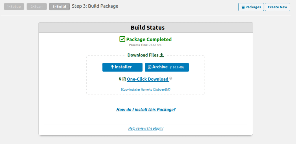 Download-build-package