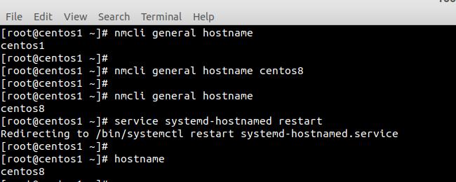 How-to-change-Hostname-of-CentOS-using-nmcli