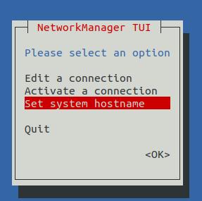 How-to-change-Hostname-of-CentOS-using-nmtui