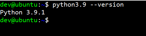 Check-python-version-ubuntu-20.04