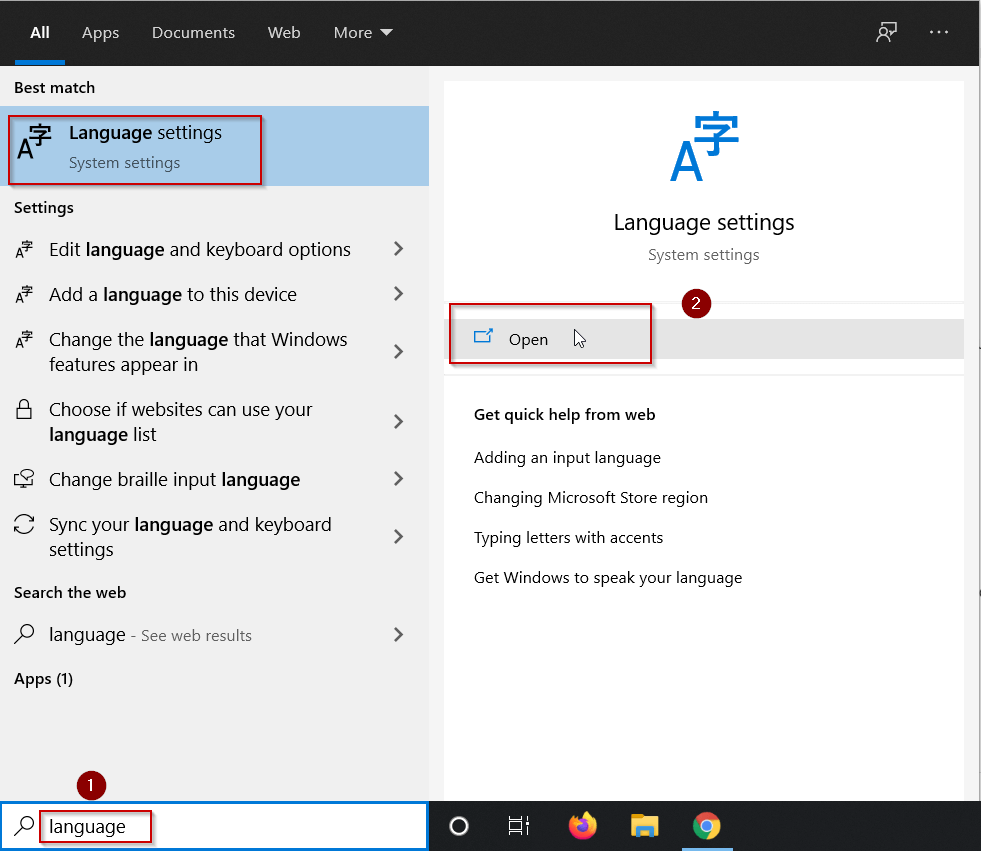 Open-language-settings-windows10