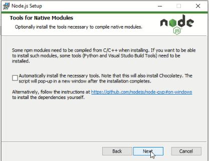 instalar node js windows