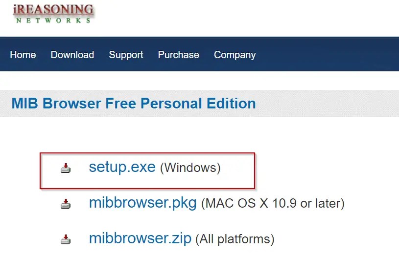 ireasoning mib browser download for windows 7