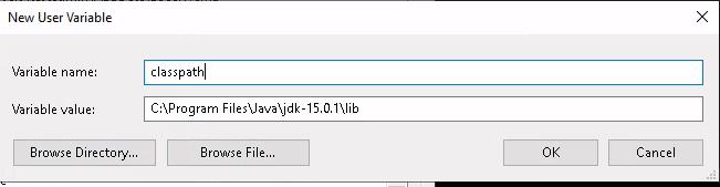 Unable to find a jre in the specified directory что делать. set classpath java step2. Unable to find a jre in the specified directory что делать фото. Unable to find a jre in the specified directory что делать-set classpath java step2. картинка Unable to find a jre in the specified directory что делать. картинка set classpath java step2