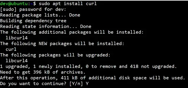 install-curl
