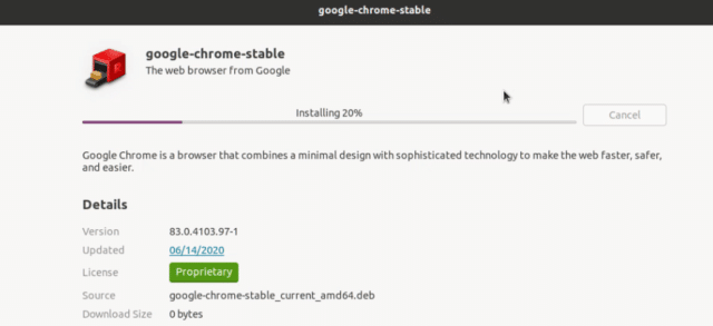 How-to-install-Chrome-on-Ubuntu-using Graphical interface