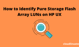 How to Identify Pure Storage Flash Array LUNs on HP UX
