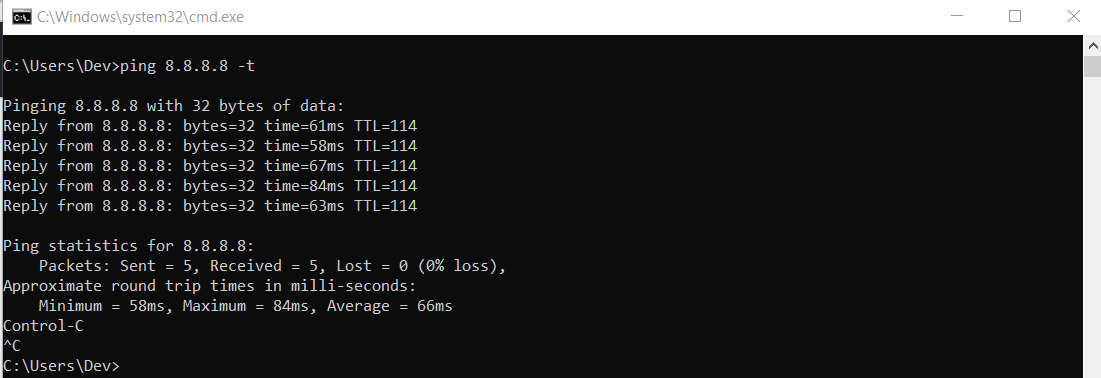 How to Ping Google to check the Internet in Windows 10 and Ubuntu 20.04 ...