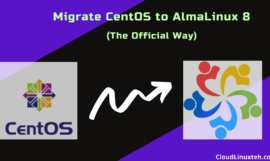 How to Migrate from CentOS 8.3 to AlmaLinux 8.3 Purple manul {Easy official way} | AlmaLinux deploy script