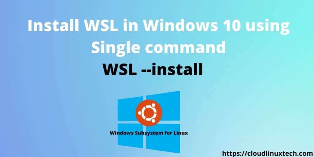 Install-WSL-in-Windows-using-Single-command