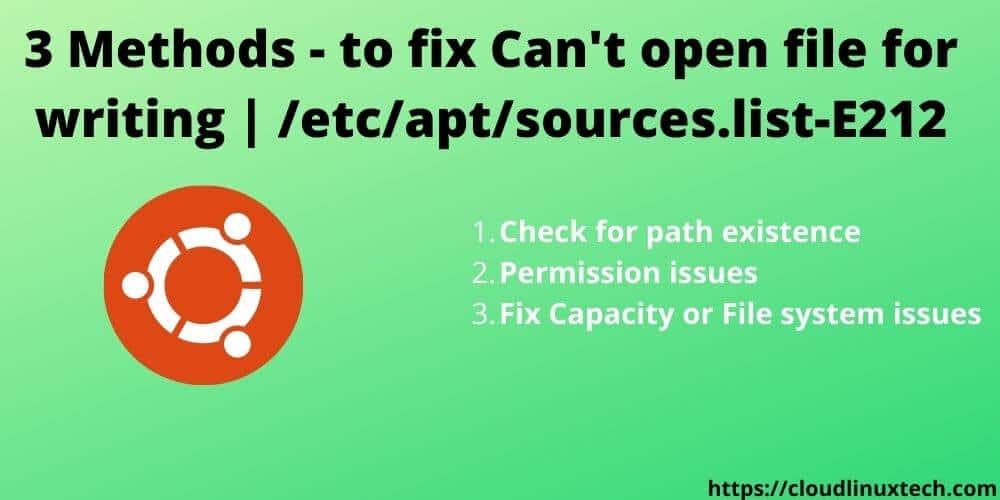 Cant-open-file-for-writing-etc-apt-sources.list-E212