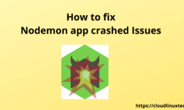 Nodemon app crashed – Waiting for file changes before starting [5 Solutions]