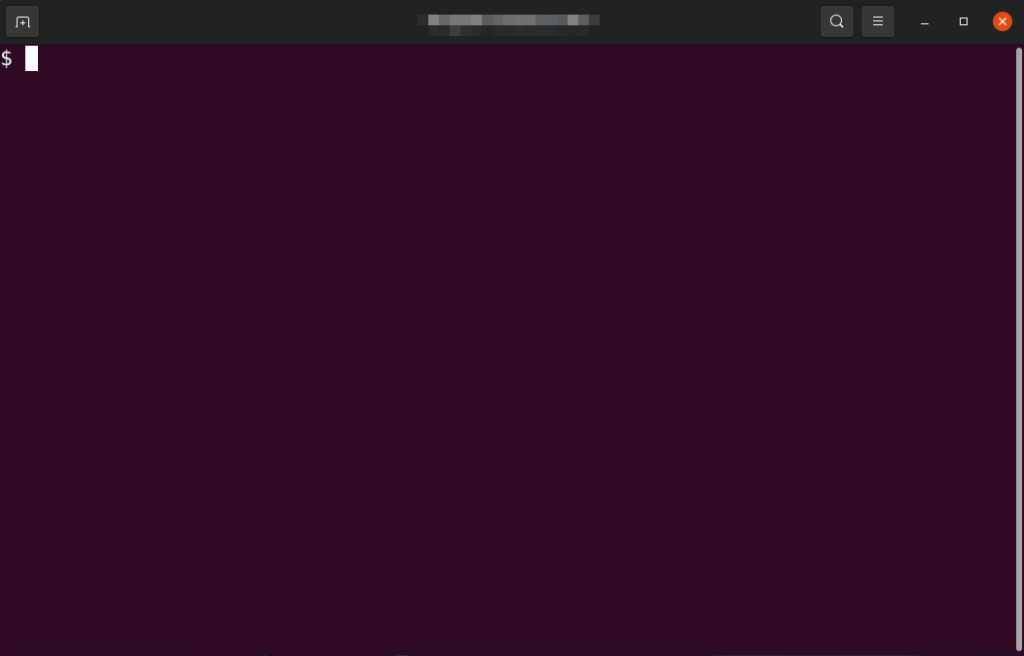 Open terminal in Ubuntu 22.04