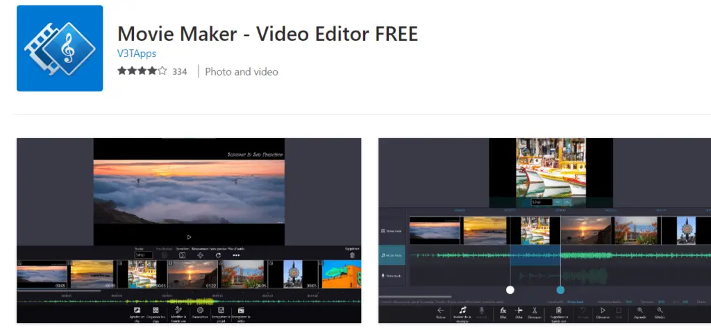 Movie maker video editor