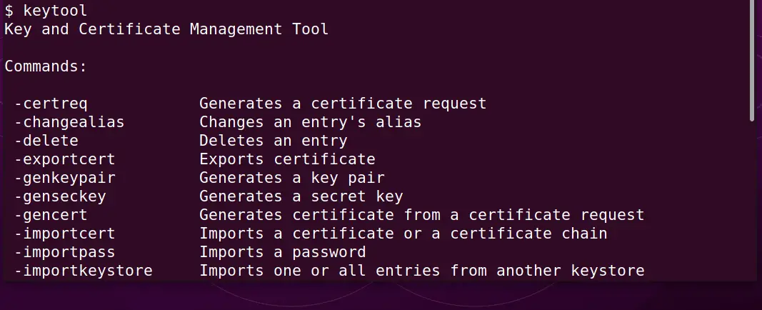 5 Ways to fix the "Keytool command not found" error in Linux or Windows